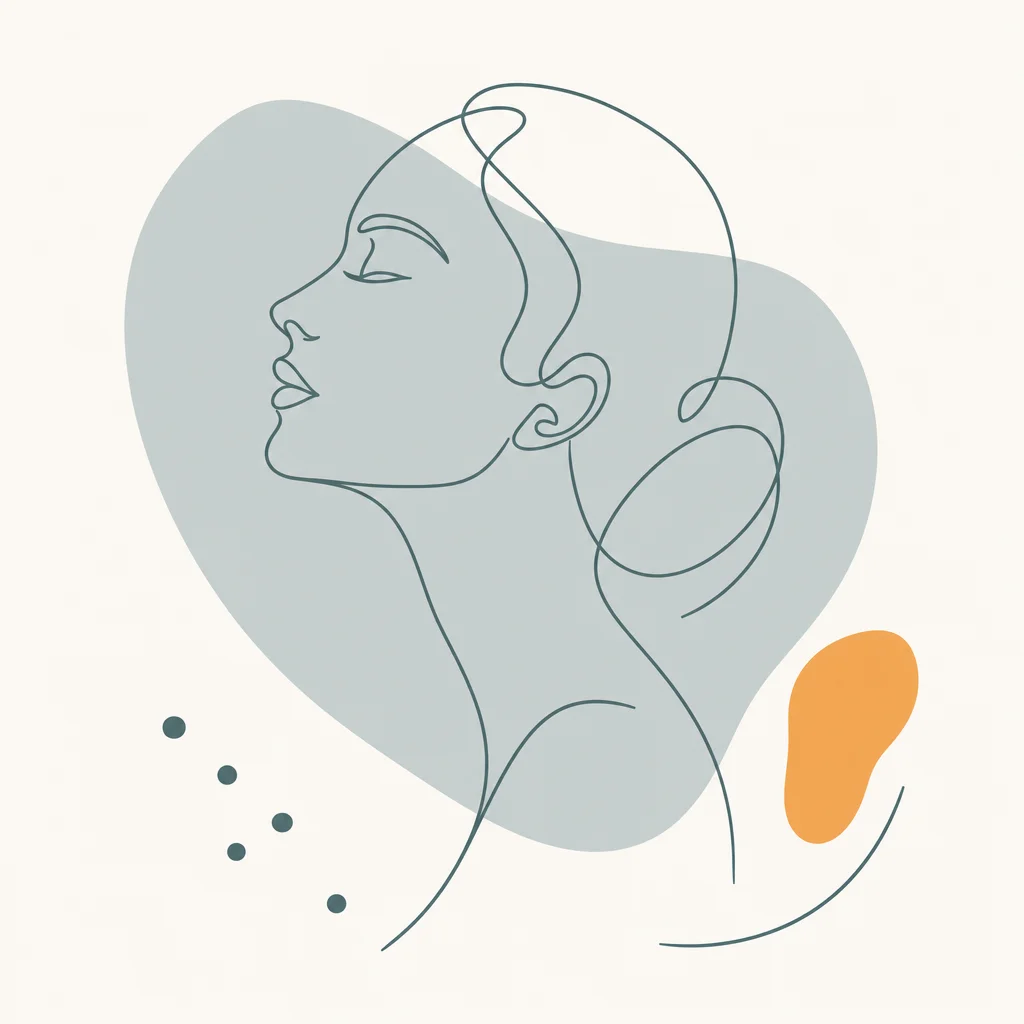 Chin Liposuction (Submental Liposuction) illustration